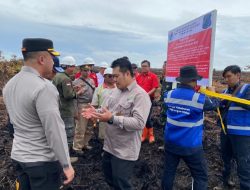 KLHK dan Polres Kubu Raya Segel PT. Putra Lirik Domas