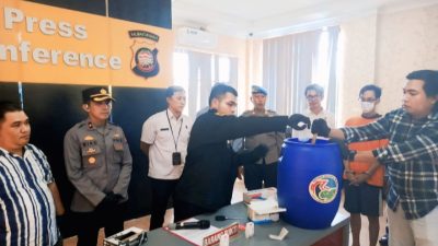 Polres Singkawang Musnahkan BB Sabu 156,88 gram