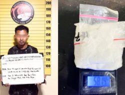 Polres Kubu Raya Bekuk Kurir, Sabu 58,14 Gram Disita