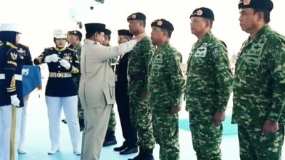 Presiden Prabowo Lantik Jenderal TNI Tandyo Budi R.Jabat Wakil Panglima TNI