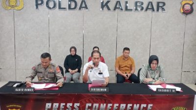 Polda Kalbar Tetapkan Tersangka dan Tahan Pelaku Kasus Persetubuhan Anak Bawah Umur