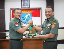 Kasdam dampingi Wairjen TNI Pimpin Taklimat Akhir Audit Itjen TNI