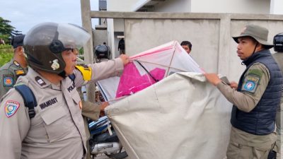 Resah Korban Tali Gelasan, Tim Gabungan Gencar Razia Layangan