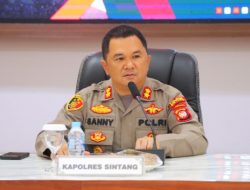 Polres Sintang Musnahkan 127.87 Gram Sabu dan 601 Ekstasi