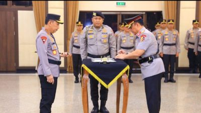 Kapolri Lantik Komjen Dedi Prasetyo Jadi Wakapolri