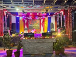 Semarak HUT RI ke-80, Pemdes Sungai Ambawang Kuala Gelar Karaoke Berhadiah dan Pasar Rakyat