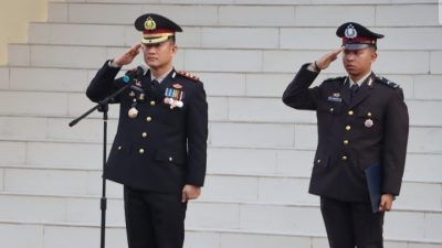 Wakapolresta Pontianak Pimpin Upacara HUT RI ke-80