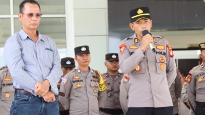 Polres Melawi Kerahkan 66 Personel Pengamanan di Kantor Bupati Melawi