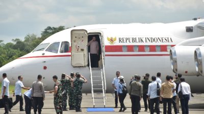 Pangdam XII/Tpr Lepas Keberangkatan Wapres RI Usai Kunker di Kalbar