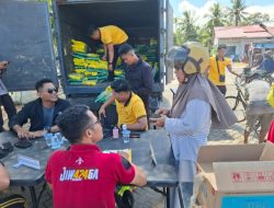 Polres Kayong Utara Gelar GPM, Warga Serbu Beras Murah