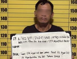 Pengedar Narkoba Sungai Kakap Ditangkap Polisi, 21,30 Gram Sabu Disita