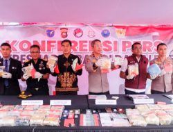 Polda Kalbar Musnahkan 86,189 Kg Sabu dan 54,801 Ribu Butir Ekstasi