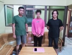 Polsek Manis Mata Ciduk FB Pengedar Narkoba, 6 Klip BB Sabu Disita