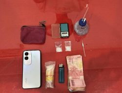 Polsek Marau Tangkap 2 Pelaku Pengedar Sabu di Kecamatan Air Upas