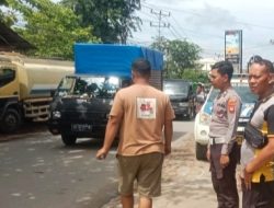 Motor Oleng Tergilas Truk di Pal 9, Korban Tewas di Tempat