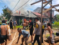Gegara Cekcok dengan Istri Swami Bakar Kasur, Rumah di Lalap Api