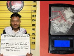 Pengedar Narkoba di Pulau Limbung di Bekuk Polisi, BB Sabu 2,04 Gram Disita