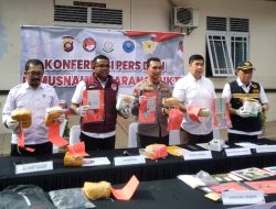 Polda Kalbar Musnahkan 8,49 Kg Sabu dari 15 Tersangka
