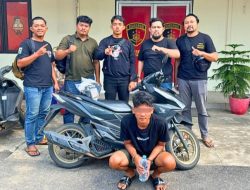 Motor Hilang di Depan Puskesmas, Pelaku AF Ditangkap Usai Jual di Medsos