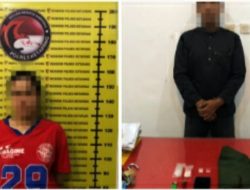 Polsek Marau Bekuk Tiga Pria dan Satu Wanita Pengedar Narkoba 