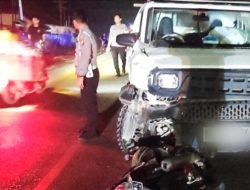 Polres Sekadau: Laka Pick Up Vs Vixion Pengendara Motor Meninggal