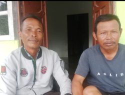 Ketua Gapoktan dan Kades Sungai Terus Ucapkan Terimakasih, Sudah dibangun Pintu Air dan Normalisasi