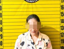 Polres Landak Tangkap FS Pengedar, BB 16 Paket Sabu di Sita