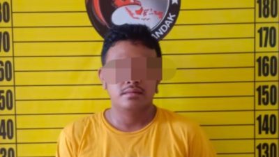 Polres Landak Bekuk DW Pengedar Narkoba Jenis Sabu