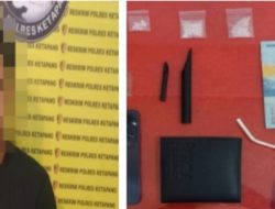Pemuda Di Kecamatan Air Upas Diamankan Polisi Karena Kedapatan Bawa Sabu