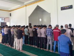 Polres Kubu Raya Gelar Sholat ghaib dan Do”a untuk Korban Bencana di Tiga Provinsi