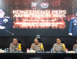 Polda Kalbar Gelar Konferensi Pers, Paparkan Capaian Operasional dan Perkuat Pendekatan Humanis Akhir Tahun 2025