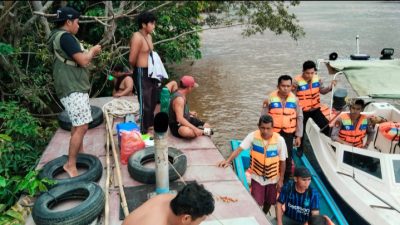 Tim Gabungan Berhasil Temukan Korban Tenggelam di Sungai Melawi