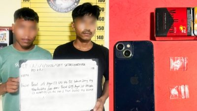 Asik Pesta Sabu Dua Pemuda Asal NTB Diciduk Polisi