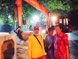 PSMTI Bangun Gorong-Gorong di KM 8 Kubu Raya, Antisipasi Banjir Musiman