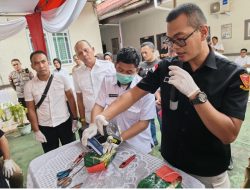 Polda Kalbar Berhasil Ungkap 11 Kasus Narkoba, Amankan 19 Tersangka dan 28.124,84 Gram Sabu
