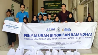 Aksi Sosial Ramadan 1447 H: Kolaborasi BRI BO Ampera, YBM, dan IWABRI Region 7 Jakarta
