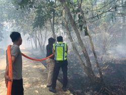 Kubu Raya Dikepung Asap Tebal, Polisi Pastikan Pelaku Pembakar Lahan Bakal Diproses Hukum