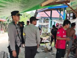 Kapolsek Kota Baru Sambangi Rumah Duka Korban Tenggelam di Sungai Keluas Melawi