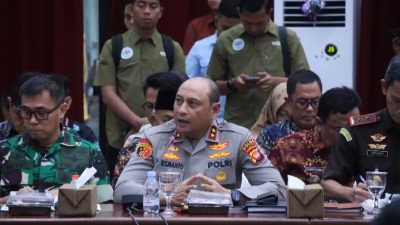 Menhut Pimpin Rakor Karhutla, Kapolda Kalbar: Komitmen Penegakan Hukum