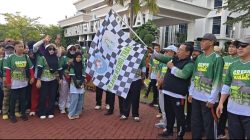 Wabup Sukiryanto Resmi Lepas Jalan Sehat UNU Kalbar di Kubu Raya