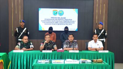 Kodam XII Tpr Berhasil Tangkap 2 Pelaku dan 1.658 Butir Ekstasi di Bengkayang