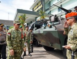 Pangdam XII/Tpr Cek Apel Gelar Pasukan, Kesiapan Pengamanan VVIP