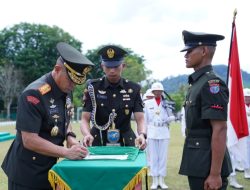 Pangdam XII/Tpr Tutup Dikmata, 313 Prajurit Baru Resmi Dilantik