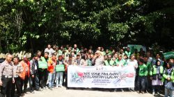Korlantas Polri dan Ditlantas Polda Kalbar Menyapa Ojol di Pontianak