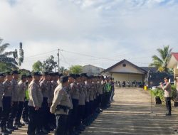 Pengamanan PGD ke XVIII, Polres Melawi Terjunkan 244 Personil