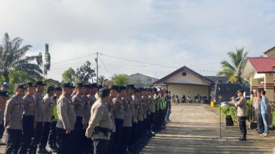 Pengamanan PGD ke XVIII, Polres Melawi Terjunkan 244 Personil