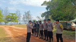 Polsek Matan Hilir Selatan Laksanakan Pengamanan Kejuaraan Grasstrack Seri 2 Provinsi Kalbar 2026