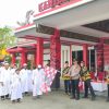 Polres Sanggau dan Polsek Kapuas Laksanakan Pengamanan Festival Pawai Takbiran