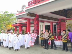 Polres Sanggau dan Polsek Kapuas Laksanakan Pengamanan Festival Pawai Takbiran