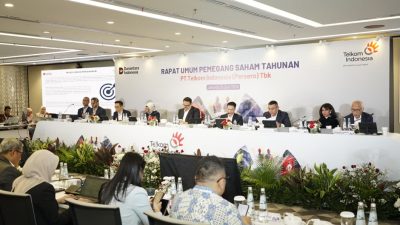 Tebar Dividen Jumbo, RUPST Telkom Pertahankan Jajaran Direksi